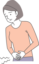 腹痛がひどい